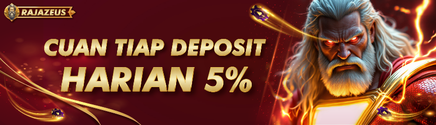 PROMO BONUS DEPOSIT HARIAN 5%