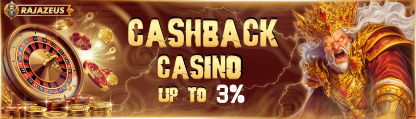 CASHBACK CASINO UP TO 3%