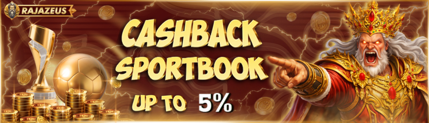 CASHBACK SPORTBOOK UP TO 5%
