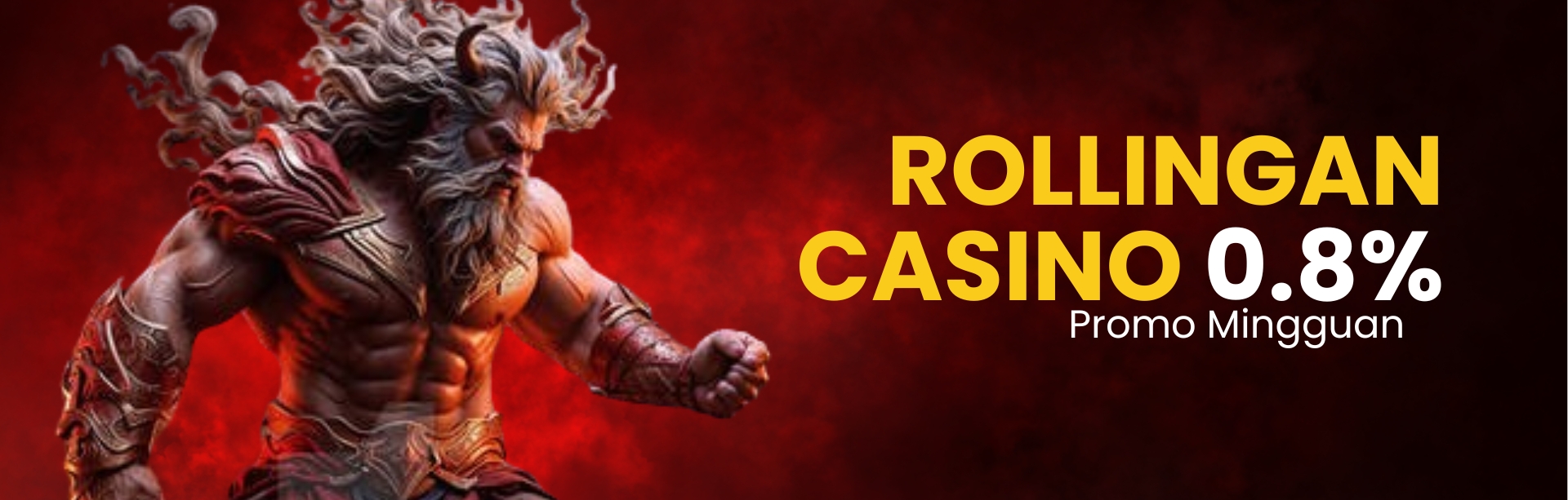 Komisi Casino 0.8%