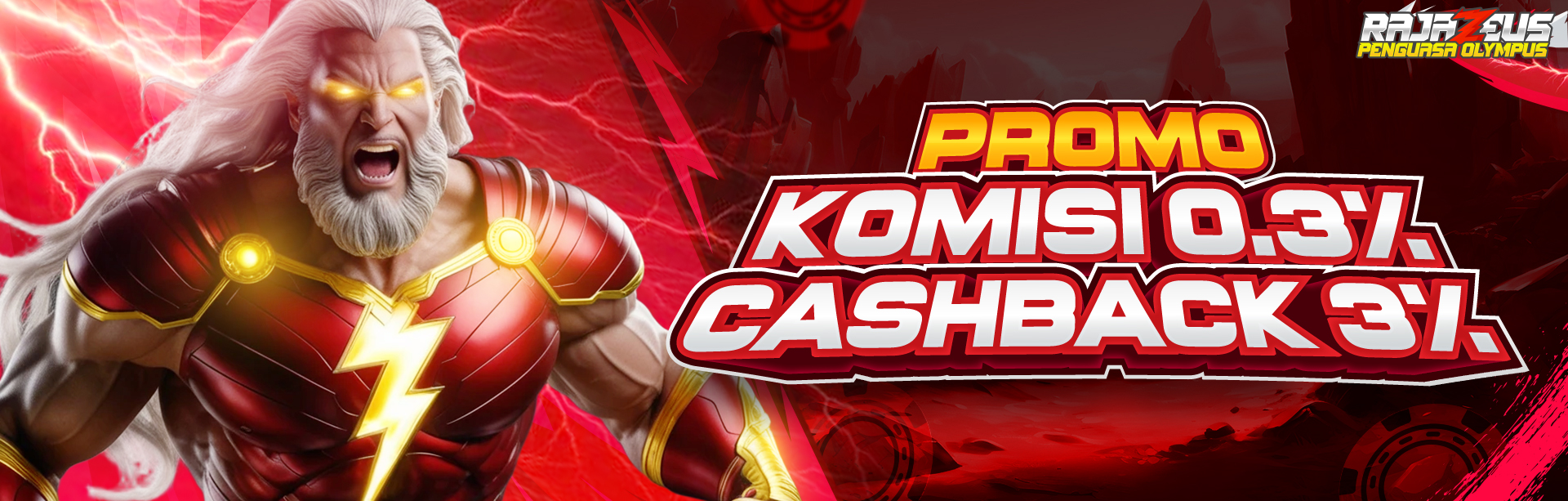 Komisi 0,3% + Cashback 3%