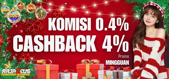 Komisi 0,4% + Cashback 4%